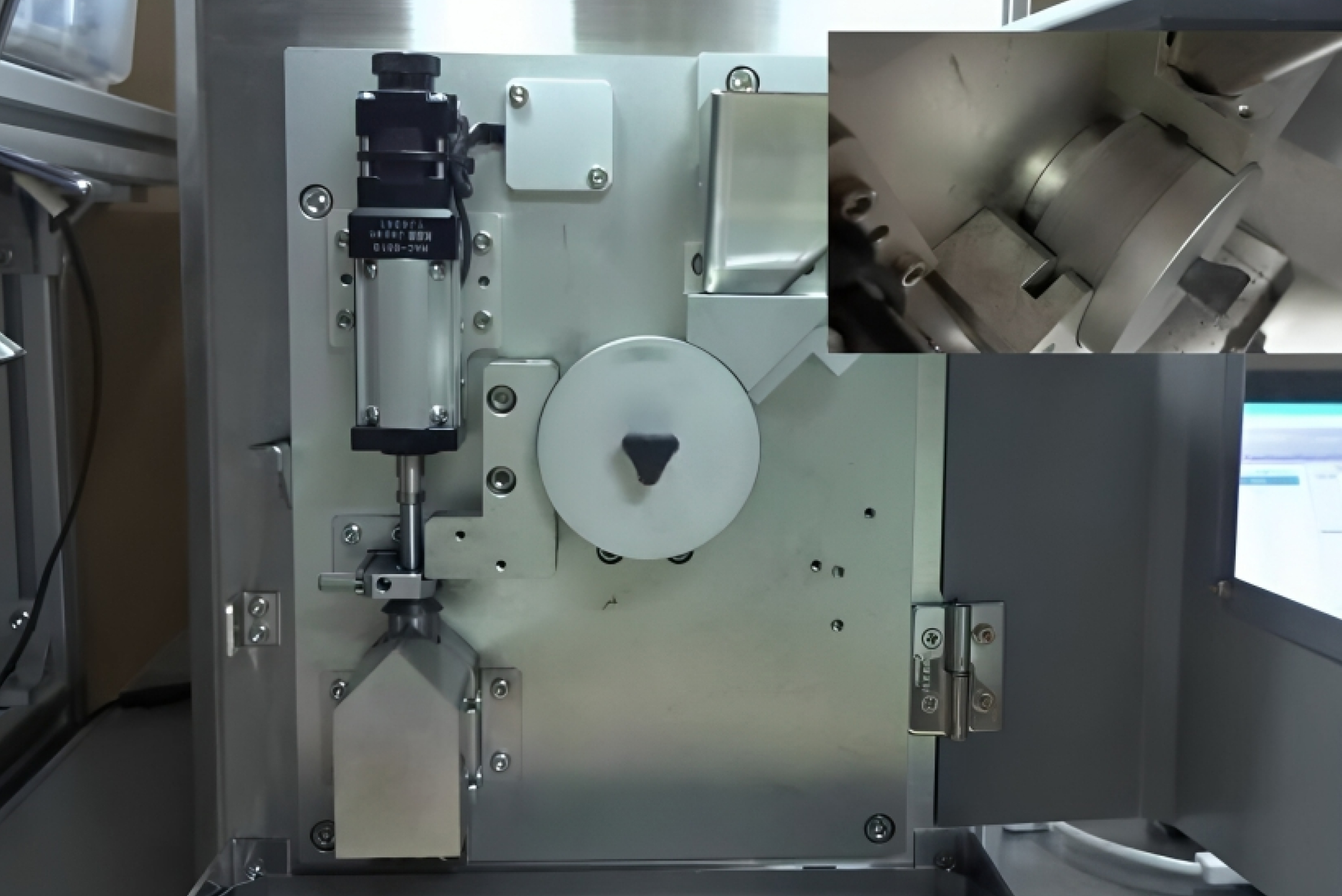 PELLET HARDNESS,<br>  ABSORPTION METER